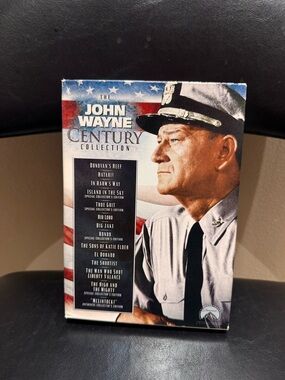 John Wayne Century Collection DVD Box Set - Blue/Red